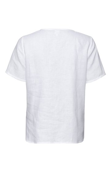 Leinen-Bluse