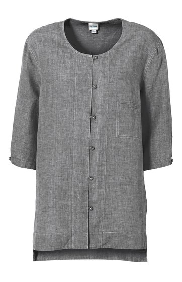 Leinen-Bluse