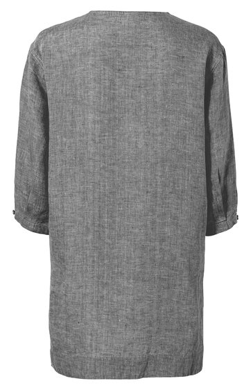 Leinen-Bluse
