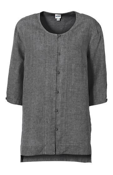 Leinen-Bluse
