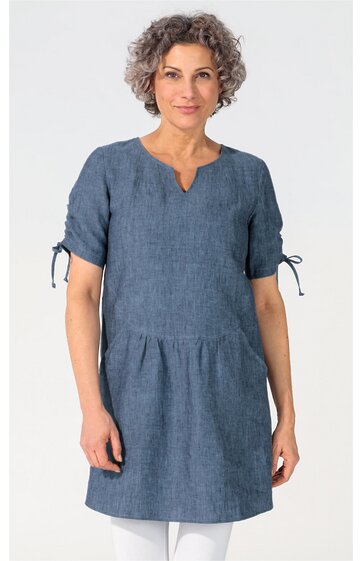 Leinen-Bluse 