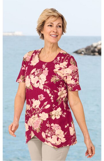 Baumwoll-Mix-Bluse 