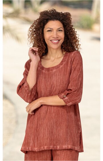 Viskose-Mix-Bluse 