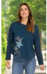Baumwoll-Mix-Bluse 