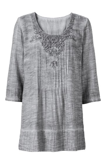 Baumwoll-Bluse