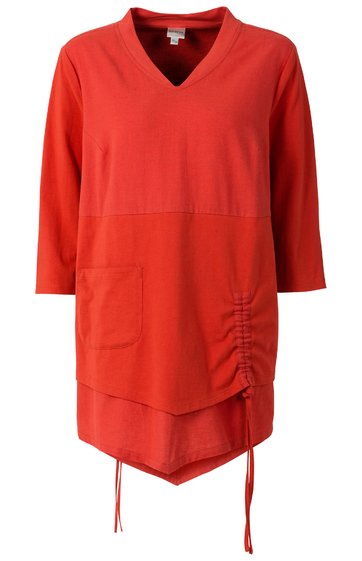 Baumwoll-Mix-Bluse