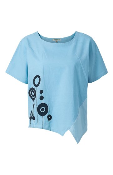 Baumwoll-Mix-Bluse