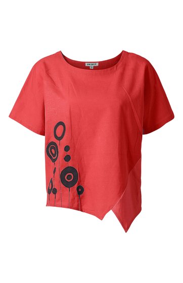 Baumwoll-Mix Bluse