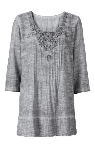Baumwoll-Bluse