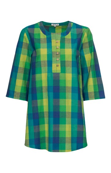Leinen-Mix-Bluse