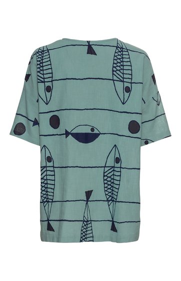 Baumwoll-Bluse