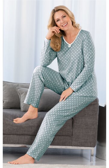 Baumwoll-Pyjama 