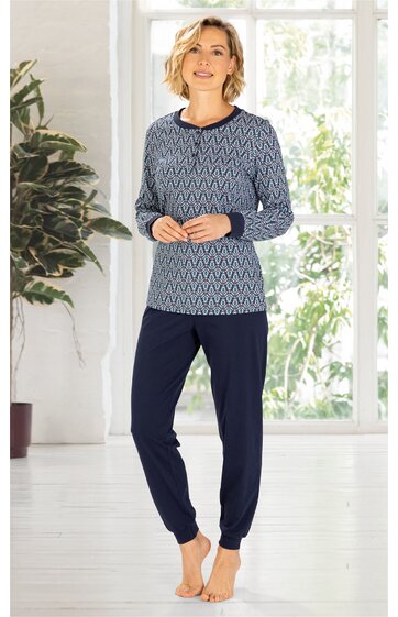 Baumwoll-Pyjama Set 