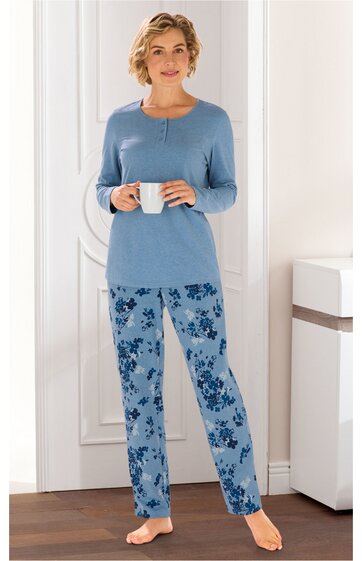 Baumwoll-Pyjama Set 