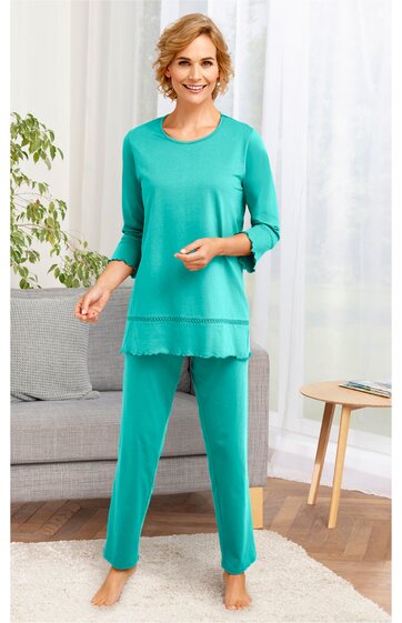 Baumwoll-Pyjama 