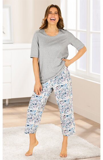 Baumwoll-Pyjama 