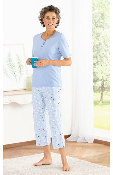 Baumwoll-Pyjama Set 