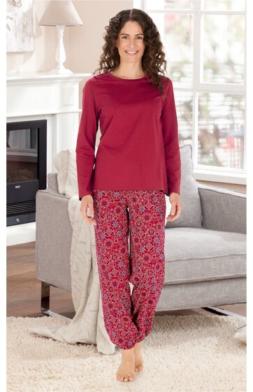 Baumwoll-Pyjama Set 