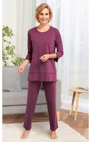 Baumwoll-Pyjama Set
