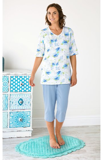 Baumwoll-Pyjama Set
