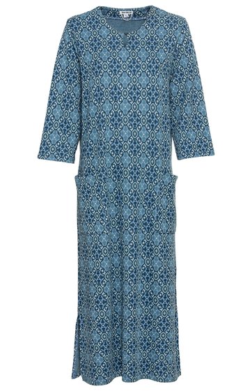 Baumwoll-Hauskleid