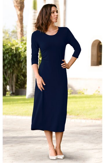 Viskose-Mix-Kleid 