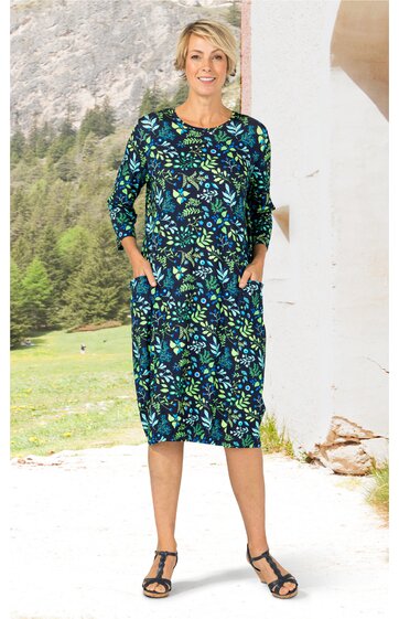 Viskose-Mix-Kleid 