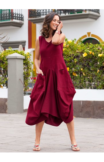 Baumwoll-Kleid
