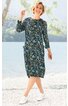 Viskose-Mix-Kleid 