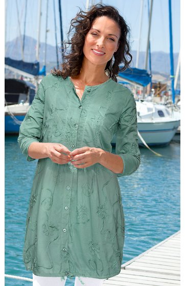 Baumwoll Kleid