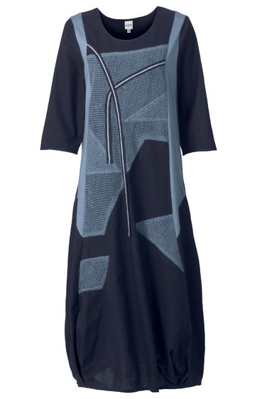 Leinen-Mix-Kleid