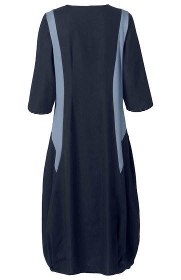 Leinen-Mix-Kleid