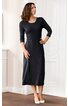 Viskose-Mix-Kleid 