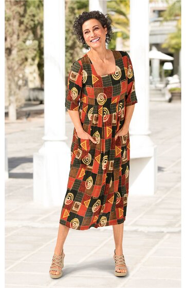 Viskose-Kleid 