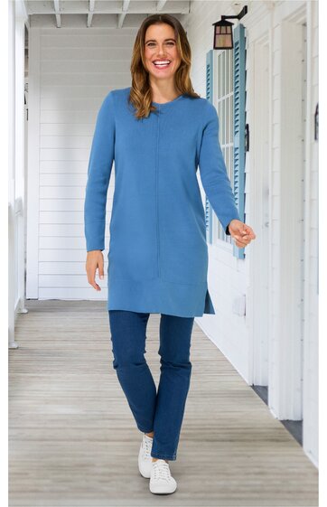 Baumwoll-Mix-Kleid 