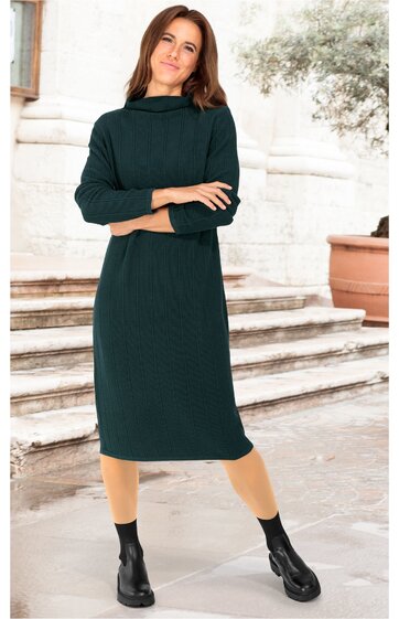 Baumwoll-Mix-Kleid 