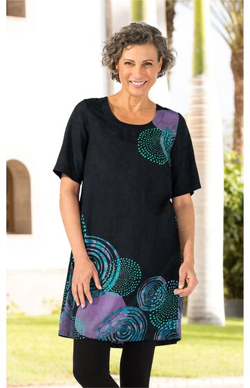 Viskose-Kleid 