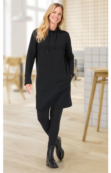 Baumwoll-Mix-Kleid 