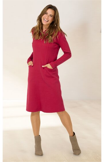 Baumwoll-Mix-Kleid 