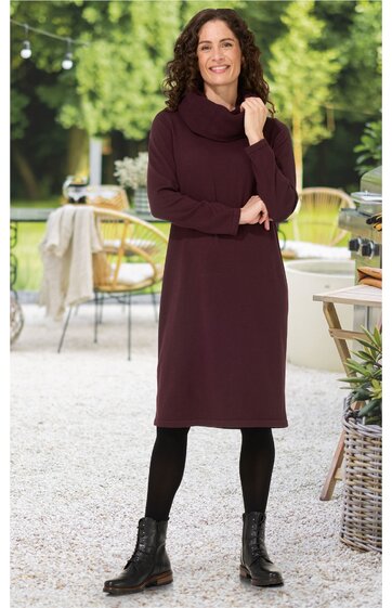 Baumwoll-Mix-Kleid 