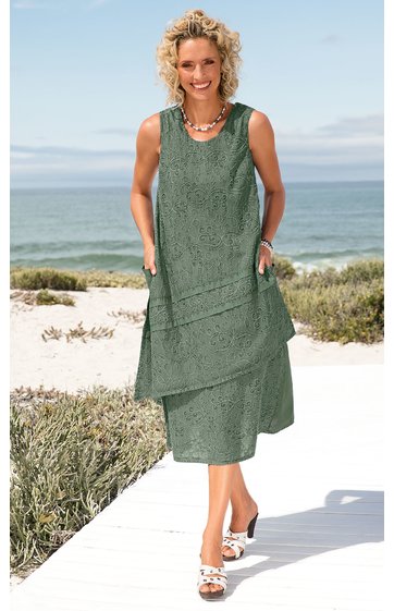 Baumwoll-Kleid