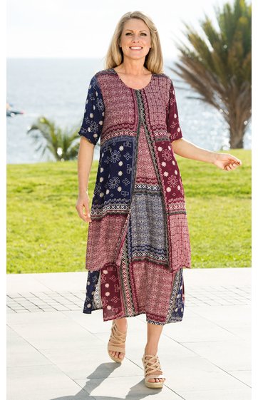 Viskose-Kleid