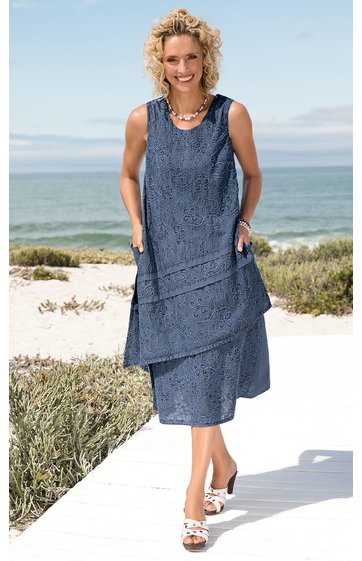 Baumwoll-Kleid