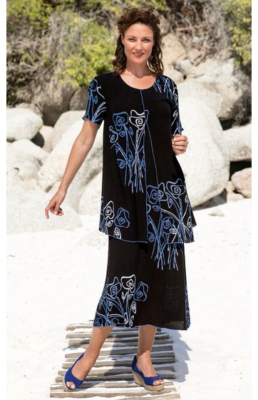 Viskose-Kleid
