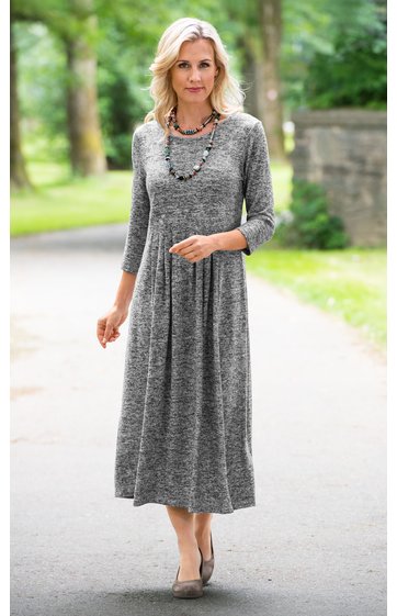 Viskose-Mix-Kleid