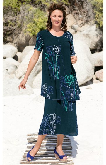 Viskose-Kleid