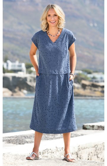 Baumwoll-Kleid
