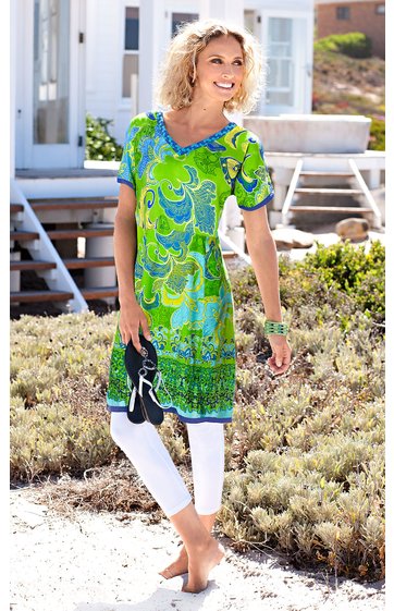 Viskose-Kleid