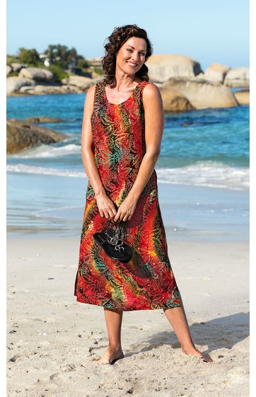 Viskose-Kleid