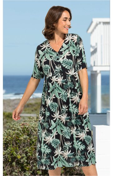 Viskose-Kleid 